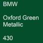 Preview: BMW, Oxford Green Metallic, 430.